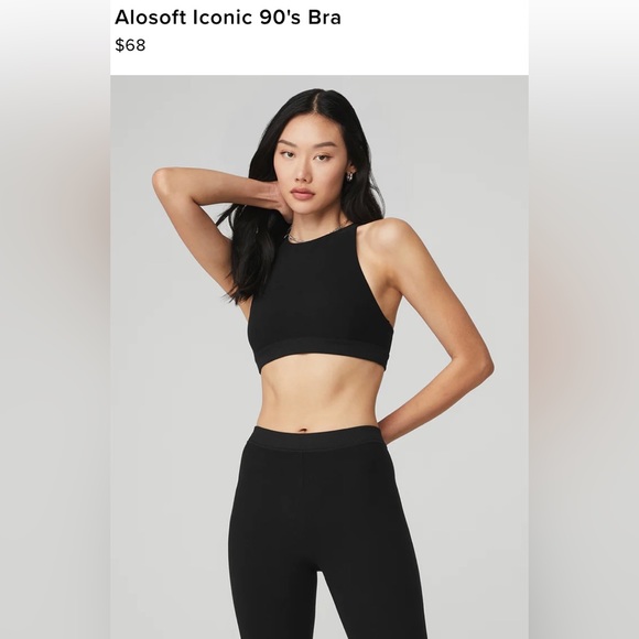 ALO Iconic 90’s Bra - Picture 3 of 9